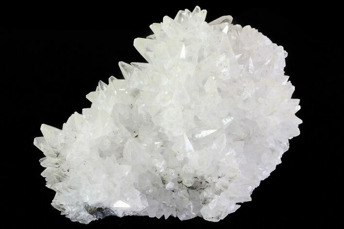 Calcite Crystal Cluster with Chalcopyrite - Mexico #72009